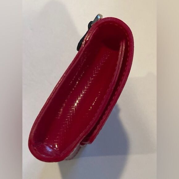 Women’s Gianni Chiarini GUM Pink Purse Clutch No Strap Snaps Open Made in Italy - Picture 8 of 10